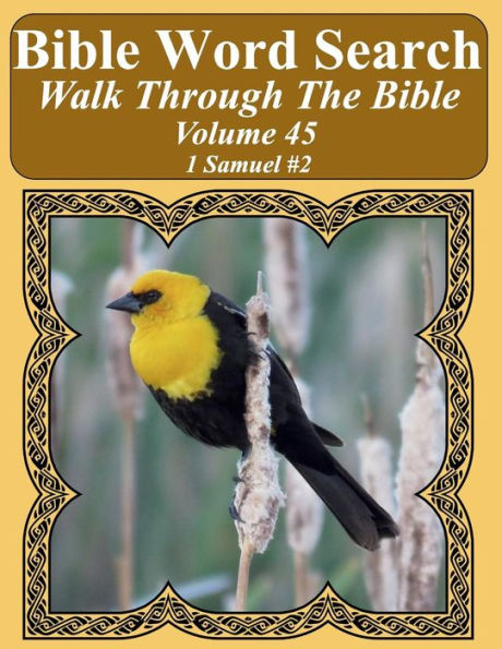 Bible Word Search Walk Through The Bible Volume 45: 1 Samuel #2 Extra Large Print