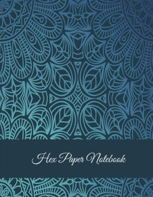 Hex Paper Laptop: Appealing Mandala, 1/4 inch Hexagons Graph Paper Notebooks Huge Print 8.5 graphic relating to Printable Hex Paper titled Hex Paper Laptop: Interesting Mandala, 1/4 inch Hexagons Graph Paper Notebooks Massive Print 8.5