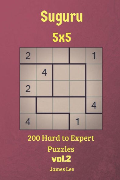 Suguru Puzzles - 200 Hard to Expert 5x5 vol.2