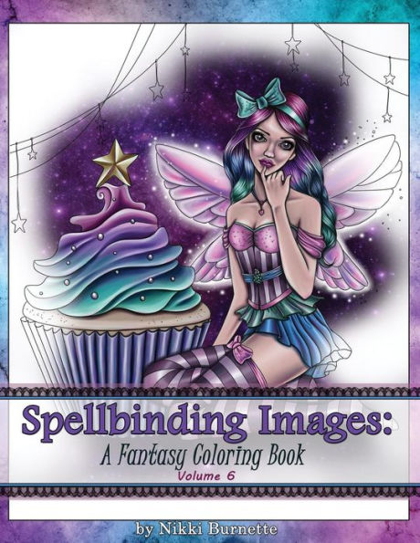 Spellbinding Images: A Fantasy Coloring Book