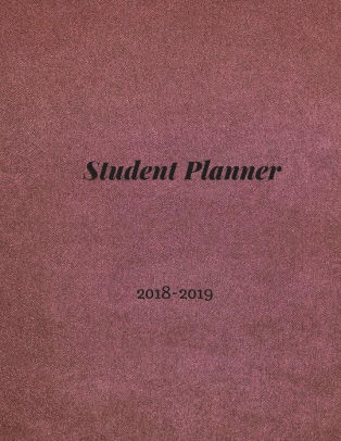 student planner 2018 2019 student planner book high school student planners undated student planner college weekly planner elementary student college weekly planner