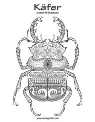 Title: Käfer-Malbuch für Erwachsene 1, Author: Nick Snels