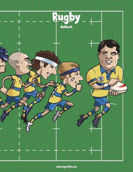 Rugby-Malbuch 1