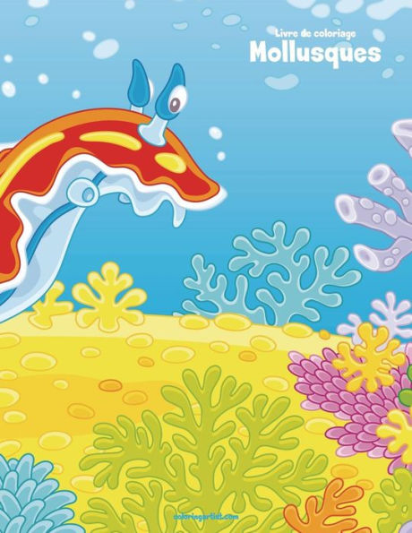 Livre de coloriage Mollusques 1