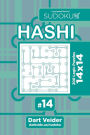 Sudoku Hashi - 200 Logic Puzzles 14x14 (Volume 14)