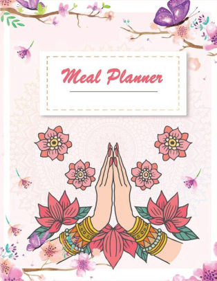 Meal Planner Pink Flowers Design Weekly And Grocery Meal Planner Pink Flowers Design Weekly And Grocery List Food Planners Family Planning Notebook 120 Pages 8 5 X 11