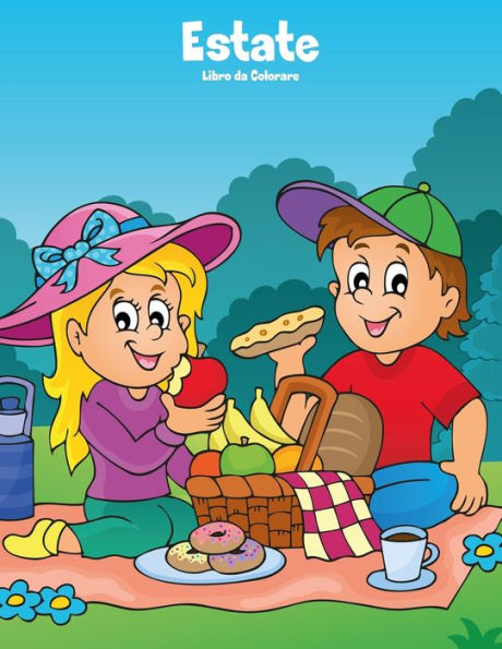 Estate Libro da Colorare 1