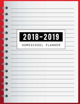 2018 2019 Homeschool Planner Homeschooling Lesson Plan And