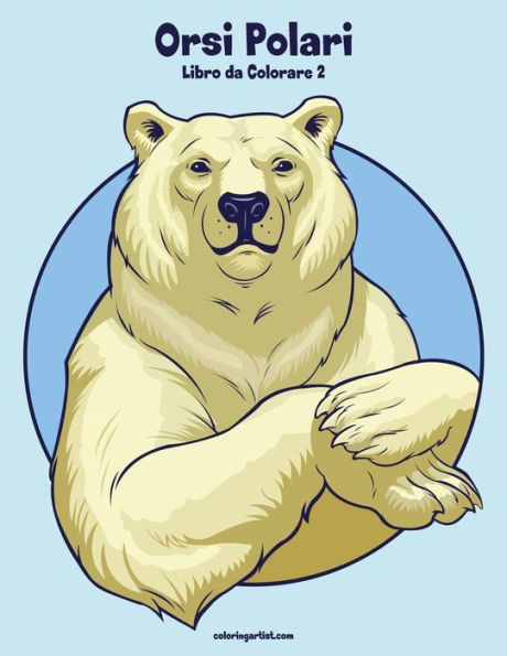 Orsi Polari Libro da Colorare 2