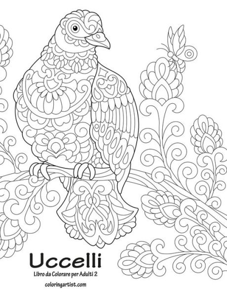 Uccelli Libro da Colorare per Adulti 2
