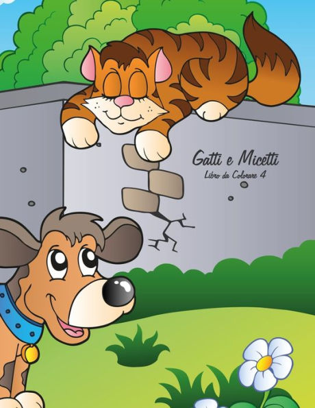 Gatti e Micetti Libro da Colorare 4