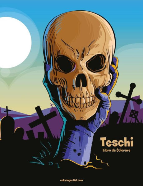 Teschi Libro da Colorare 1