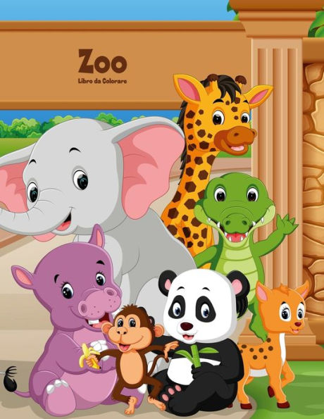 Zoo Libro da Colorare 1