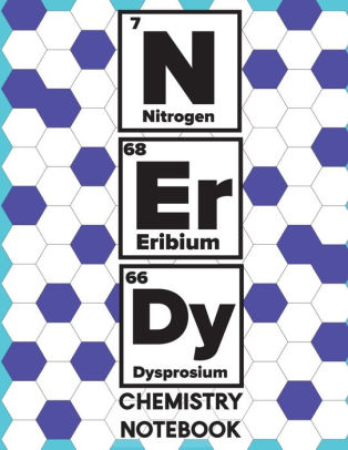 nerdy chemistry notebook chemistry lab notebook hexagonal graph lab books with graph paper