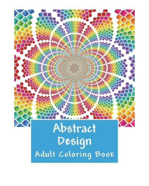 Abstract Design Adult Coloring Book