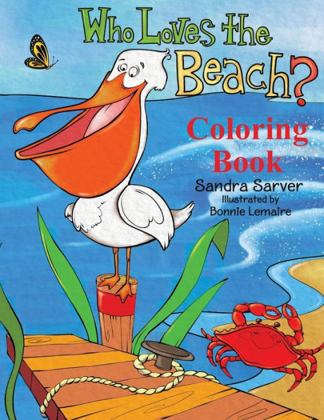 Who Loves the Beach? Coloring Book