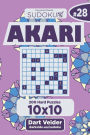 Sudoku Akari - 200 Hard Puzzles 10x10 (Volume 28)