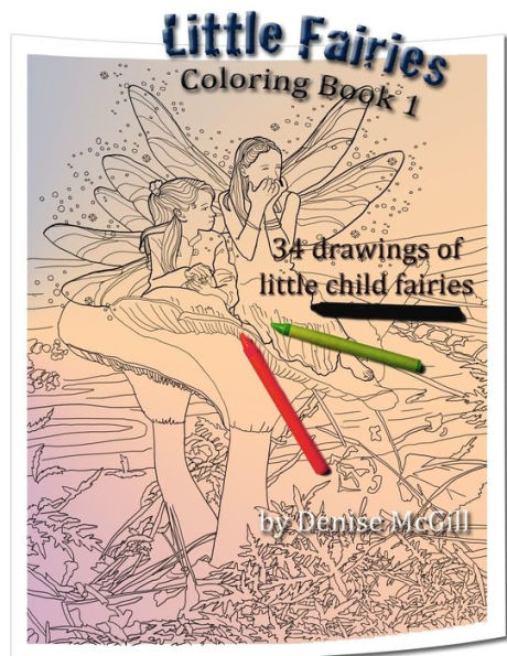 Little Fairies Coloring Book 1