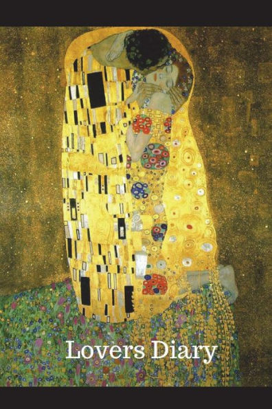Lovers Diary: 6" x 9" 150 Sheet 300 Page Diary Featuring Gustav Klimt's The Kiss