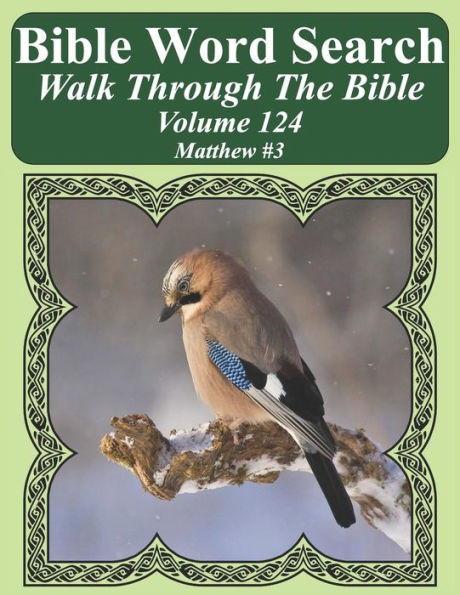 Bible Word Search Walk Through The Bible Volume 124: Matthew #3 Extra Large Print