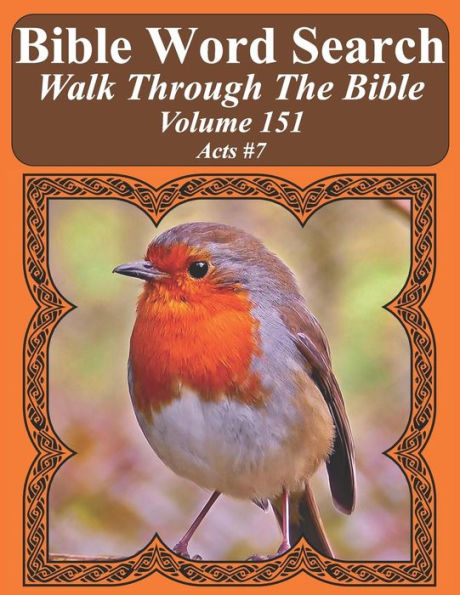 Bible Word Search Walk Through The Bible Volume 151: Acts #7 Extra Large Print