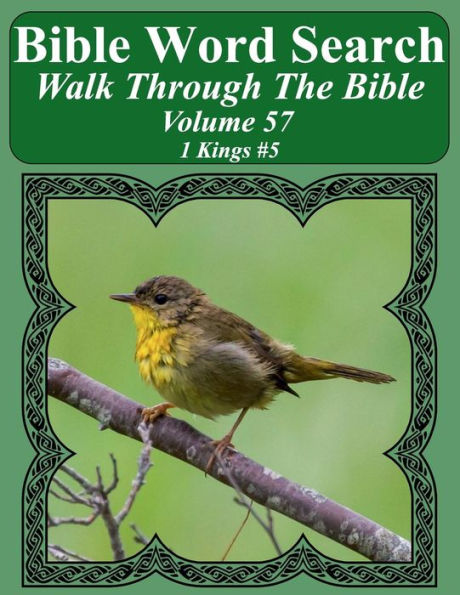 Bible Word Search Walk Through The Bible Volume 57: 1 Kings #5 Extra Large Print