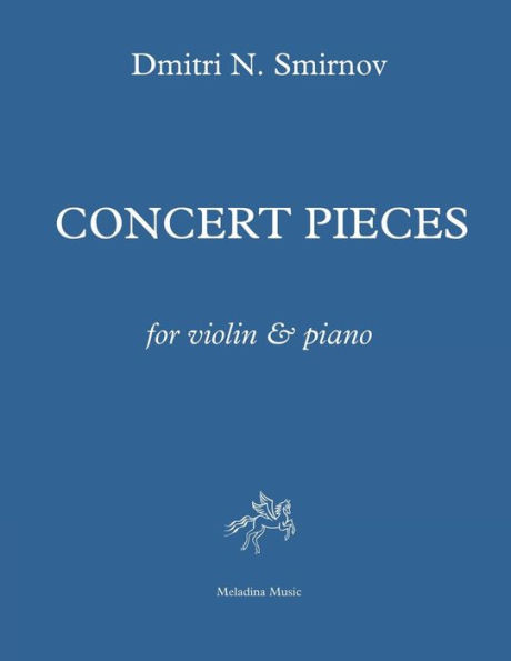 Concert Pieces for violin and piano: Score and part