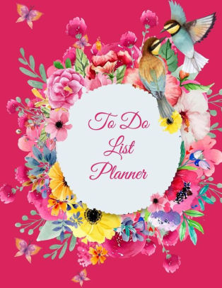 To Do List Planner Lady Pink Flowers 2019 Weekly Monthly To Do List Planner Lady Pink Flowers 2019 Weekly Monthly 8 5 X 11 Daily Office School Task Time Management Notebook