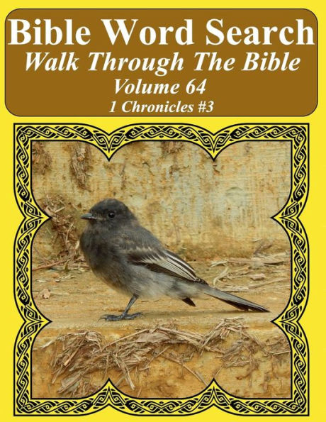 Bible Word Search Walk Through The Bible Volume 64: 1 Chronicles #3 Extra Large Print