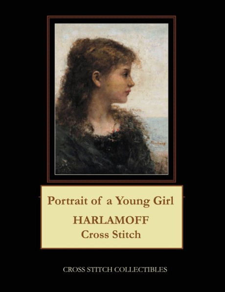 Portrait of a Young Girl: Harlamoff Cross Stitch Pattern