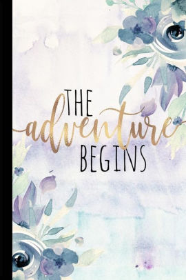 The Adventure Begins Graduate Gifts For Her Graduate Notebook