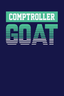 Comptroller Goat Dark Blue Green White Design Blank College Comptroller Goat Dark Blue Green White Design Blank College Ruled Line Paper