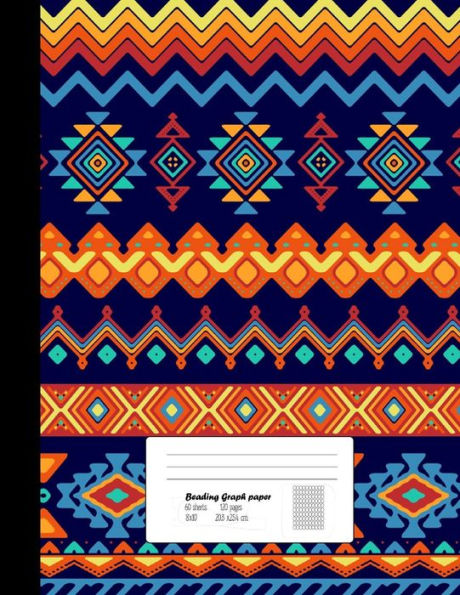 Beading Graph Paper: Graph Paper for Bead Pattern Designs Your Favorite/ Beading on a Loom / Bracelet, Jewelry, Earring, Necklace / Bead Making Kit - Graph Paper -8.5"x11",120 pages