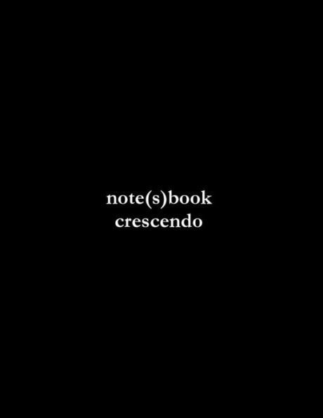 note(s)book crescendo