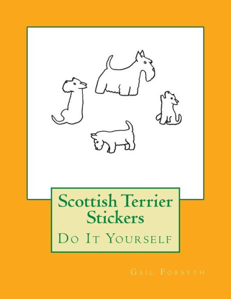 Scottish Terrier Stickers: Do It Yourself