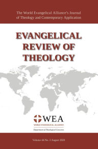 Title: Evangelical Review of Theology, Volume 44, Number 3, August 2020, Author: Thomas Schirrmacher