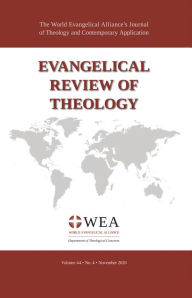 Title: Evangelical Review of Theology, Volume 44, Number 4, November 2020, Author: Thomas Schirrmacher