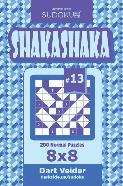 Sudoku Shakashaka - 200 Normal Puzzles 8x8 (Volume 13)