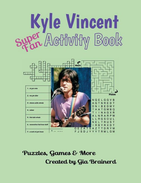 Kyle Vincent Super Fan Activity Book: Puzzles, Games & More