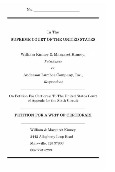 Petition for a Writ of Certiorari