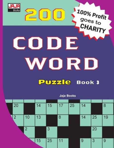 200 CODE WORD Puzzle Book 3