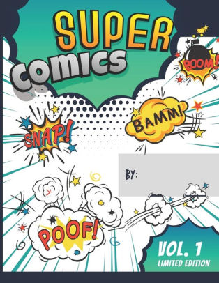 Blank Comic Book For Boys Comics Strip Writing Cartoons Journal Blank Comic Book For Boys Comics Strip Writing Cartoons Journal Manga Notebook Template Kids S