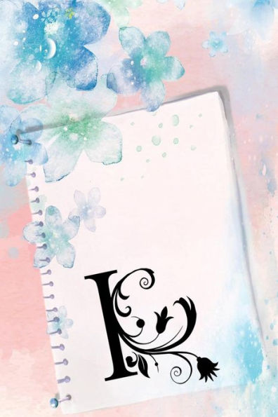 I: Monogrammed Notebook