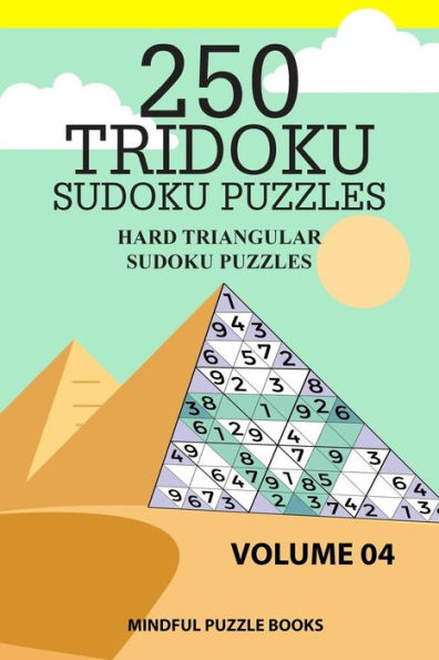 250 Tridoku Sudoku Puzzles: Hard Triangular Sudoku Puzzles