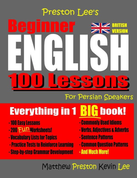 Preston Lee's Beginner English 100 Lessons for Persian Speakers (British Version)