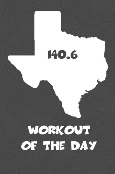 Workout of the Day: Texas Workout of the Day Log for tracking and monitoring your training and progress towards your fitness goals. A great triathlon resource for any triathlete in your life. Swimmers, runners and bikers will love this way to track goals