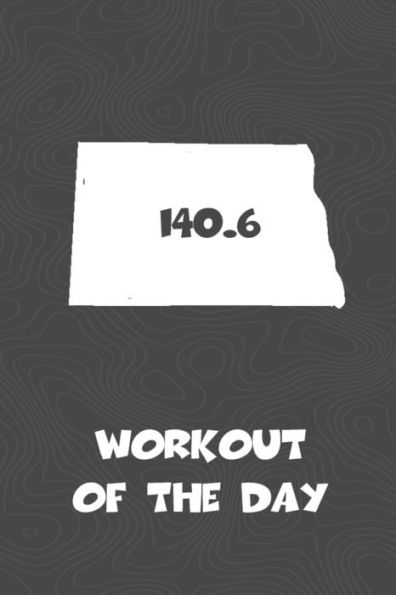 Workout of the Day: North Dakota Workout of the Day Log for tracking and monitoring your training and progress towards your fitness goals. A great triathlon resource for any triathlete in your life. Swimmers, runners and bikers will love this way to trac