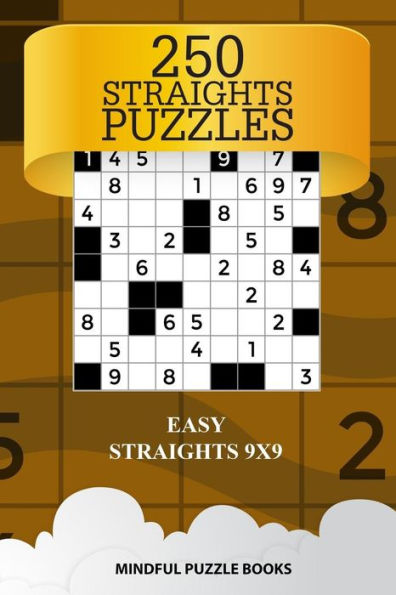 250 Straights Puzzles: Easy Straights 9x9