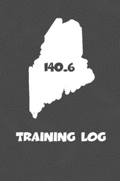 Training Log: Maine Training Log for tracking and monitoring your training and progress towards your fitness goals. A great triathlon resource for any triathlete in your life. Swimmers, runners and bikers will love this way to track goals!