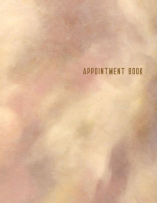 Appointment Book 5 Column Undated Appt Planner For Hair Salon